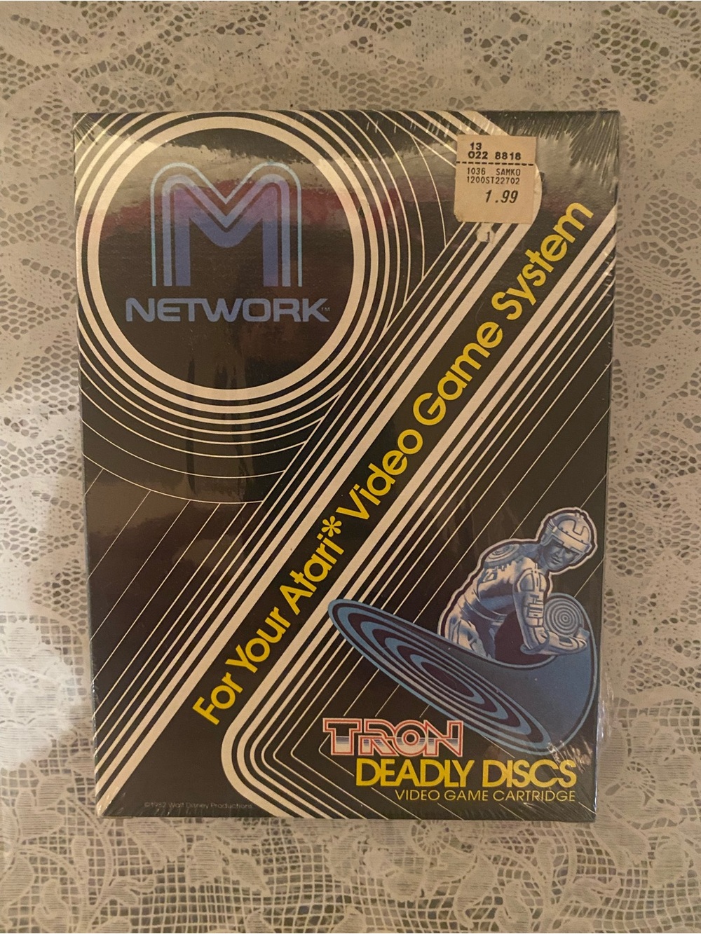 RARE! Atari 2600 TRON DEADLY DISCS Atari 2600 New Sealed 1982